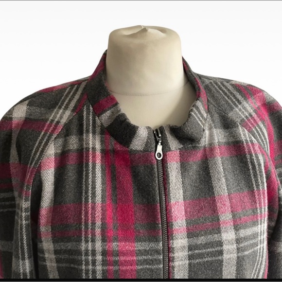 Long Tall Sally checked coat size 16 - Picture 2 of 7